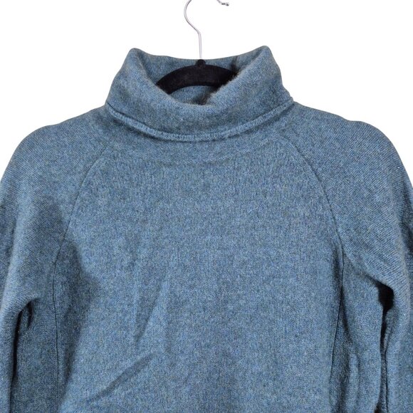 Max Studio Womens Sweater Size M 100% 2 Ply Cashmere Turtleneck Pockets Pullover - Picture 3 of 7
